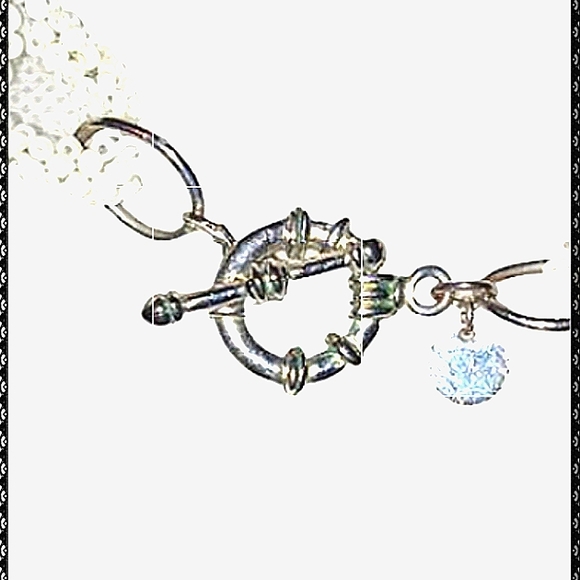 Talbots Beaded Chunky Chain Necklace - Picture 3 of 4